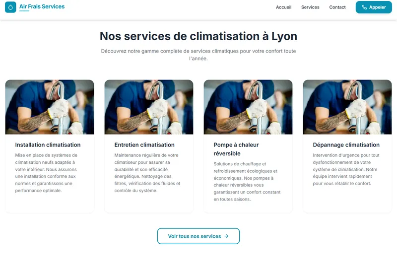 Vos services en détail