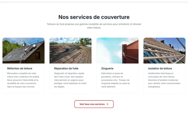 Vos services en détail