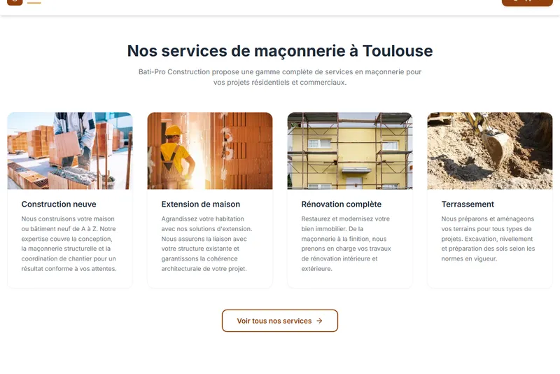 Vos services en détail