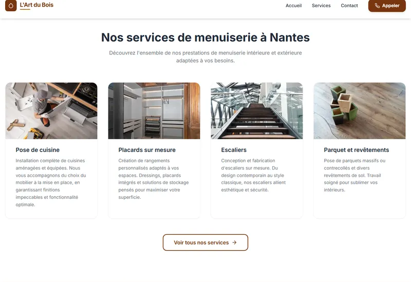 Vos services en détail